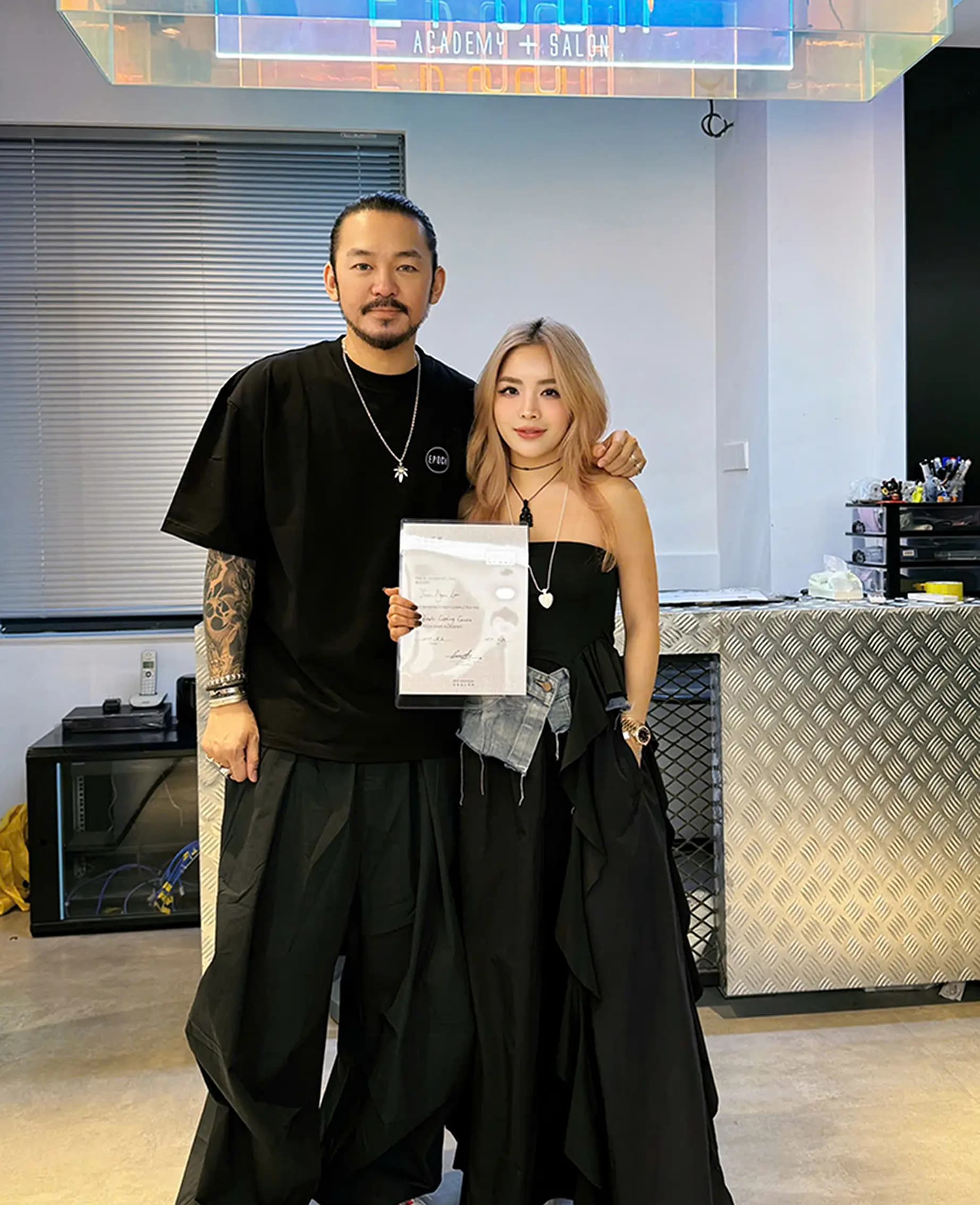 Học khóa cắt và tạo mẫu tóc nâng cao tại học viện Epoth